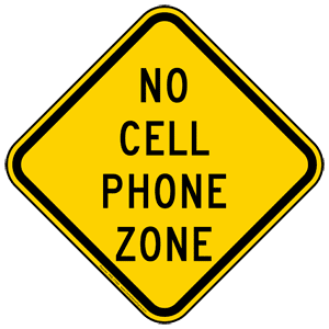No Cell Phone Zone 