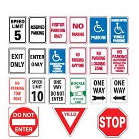Parking Lot Signs 